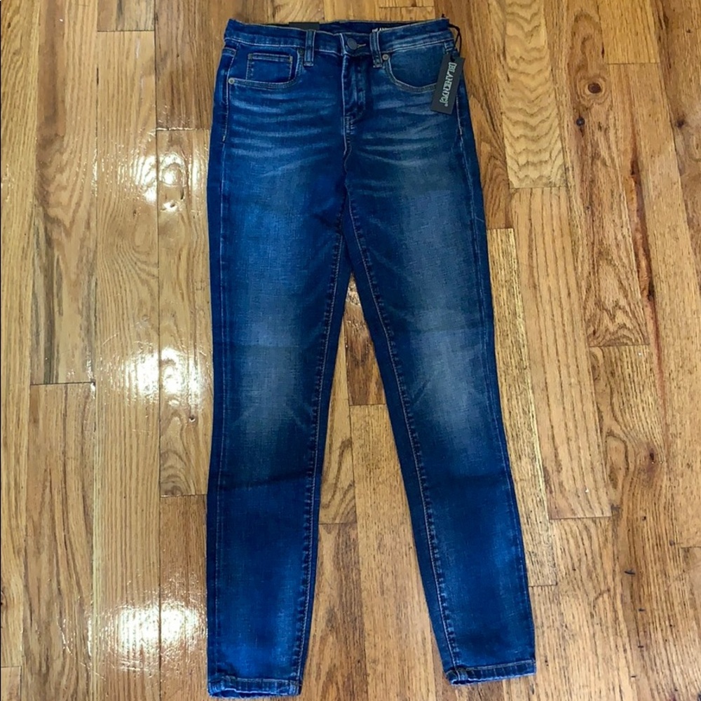 BLANKNYC high rise skinny jeans